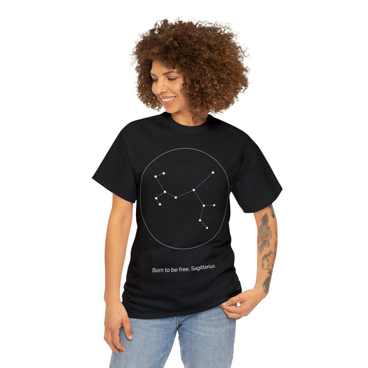 Unisex Sagittarius Heavy Cotton T-shirt